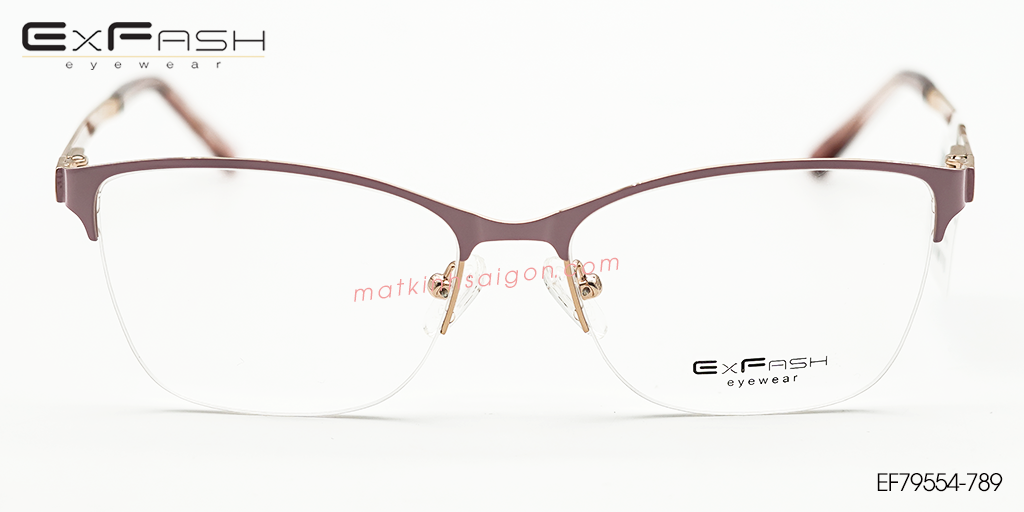 Gọng Kính Hợp Kim Exfash EF79554-789 - Hình 3