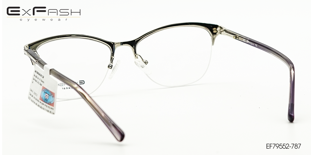 Gọng Kính Hợp Kim Exfash EF79552-787 - Hình 5