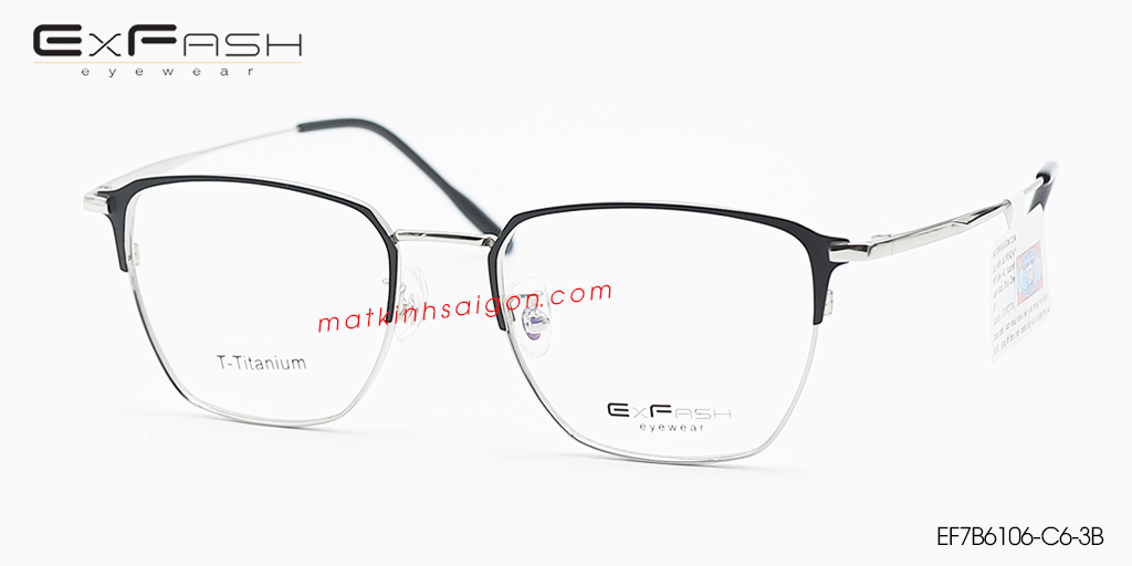 Gọng Kính B-Titanium Exfash EF7B6106-C6-3B