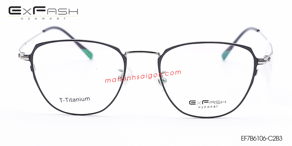 Gọng Kính B-Titanium Exfash EF7B6106-C2B - Hình 3