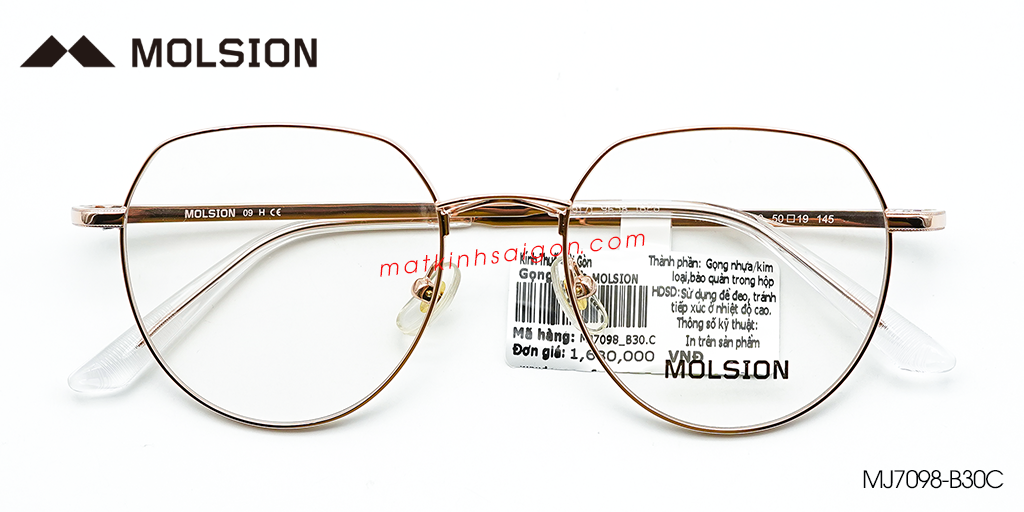 Gọng Kính  Molsion MJ7098 B30 - Hover