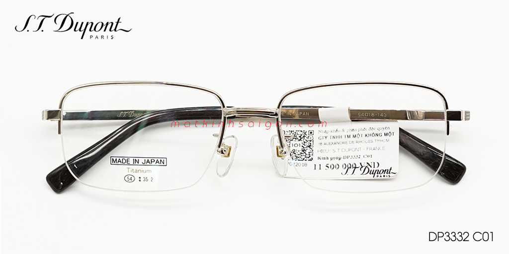 GỌNG KÍNH DUPONT DP3332 C01 - Hover
