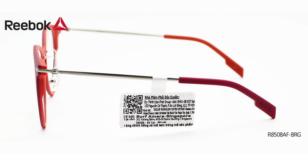 Gọng Kính Nữ Nhựa Hợp Kim Reebok R8508AF-BRG - Hình 5
