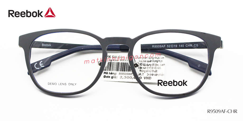 Gọng Kính Nhựa TR90 Reebok R9509AF-CHR - Hover
