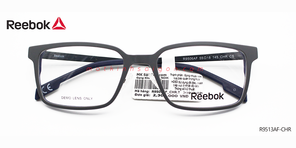 Gọng Kính Nhựa Hợp Kim Reebok R9513AF-CHR - Hover