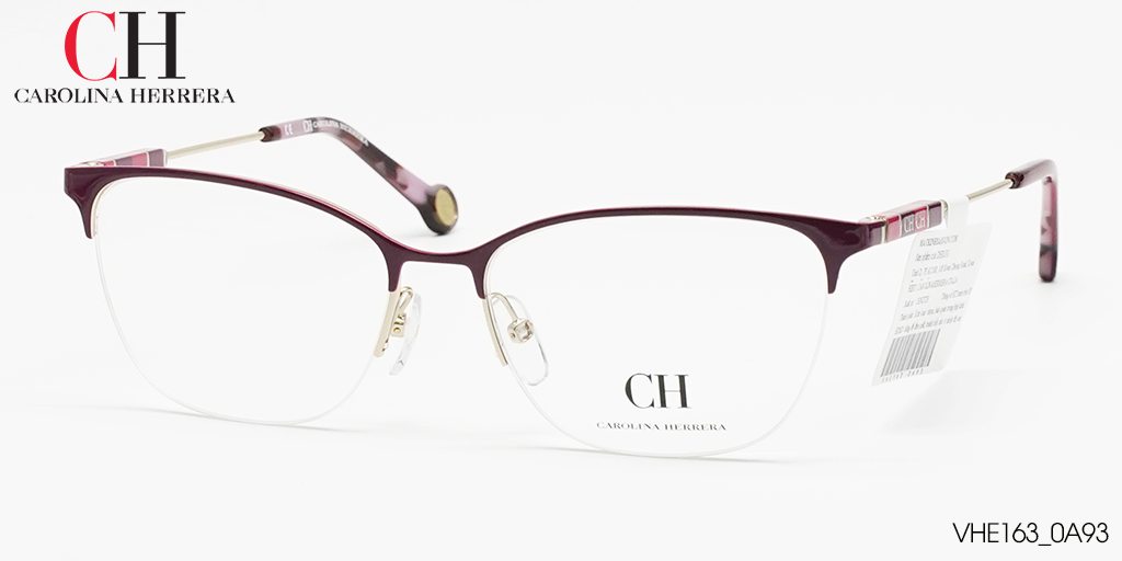 GỌNG KÍNH TITANIUM CAROLINA HERRERA VHE163 0A93