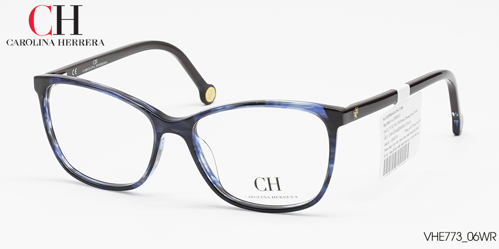 GỌNG KÍNH NHỰA TR90 CAROLINA HERRERA VHE773 06WR - Hình 4