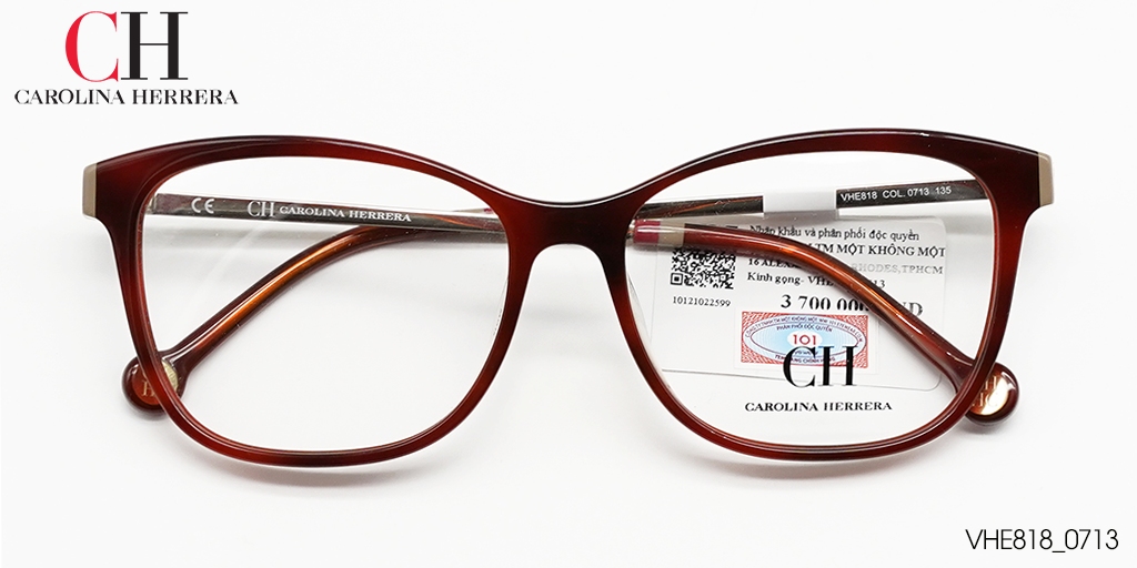 GỌNG KÍNH NHỰA HỢP KIM CAROLINA HERRERA VHE818 0713 - Hover