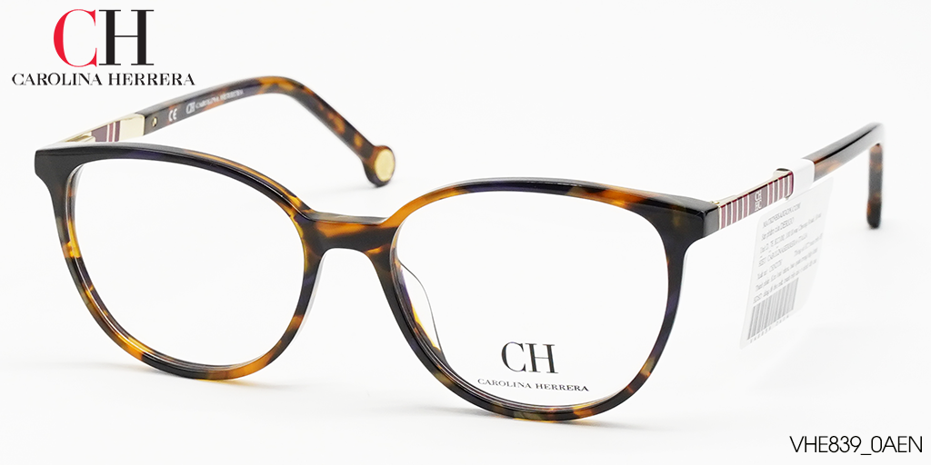 GỌNG KÍNH NHỰA TR90 CAROLINA HERRERA VHE839 0AEN - Hover