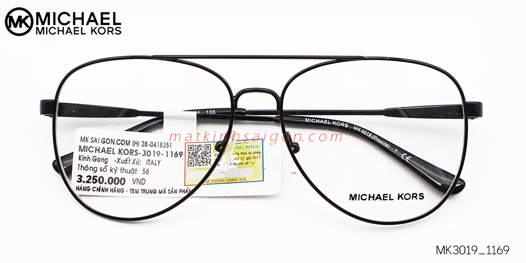 Gọng Kính Micheal Kors MK3019 1169 - Hover