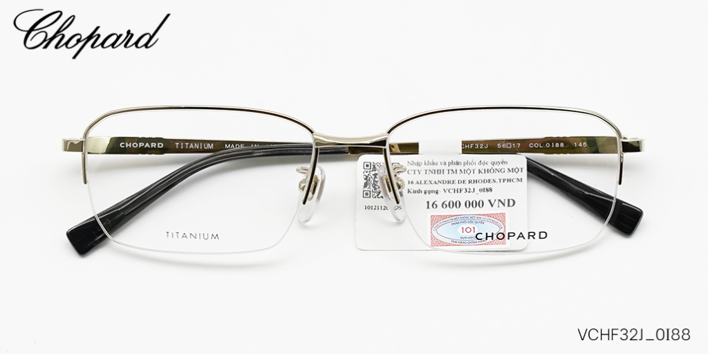 Gọng Kính Chopard VCHF32J 0I88 - Hover