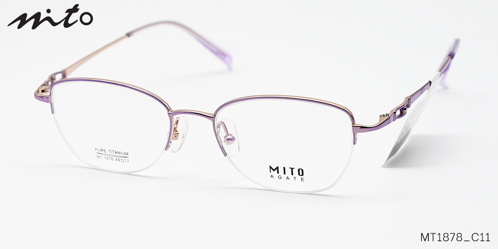 Gọng Kính Mito Pure-Titanium MT1878_C11