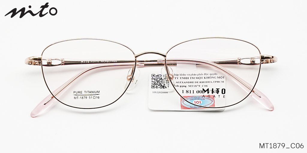 Gọng Kính Mito Pure-Titanium MT1879_C06 - Hover