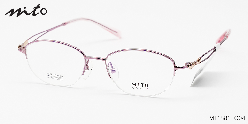 Gọng Kính Mito Pure-Titanium MT1881_C04