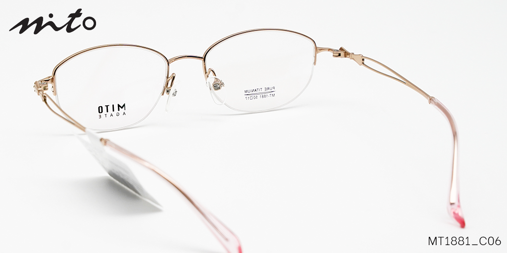 Gọng Kính Mito Pure-Titanium MT1881_C06 - Hình 4