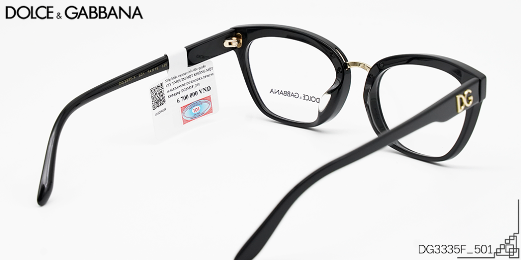 Gọng Kính Dolce & Gabbana DG3335F-501 - Hình 4