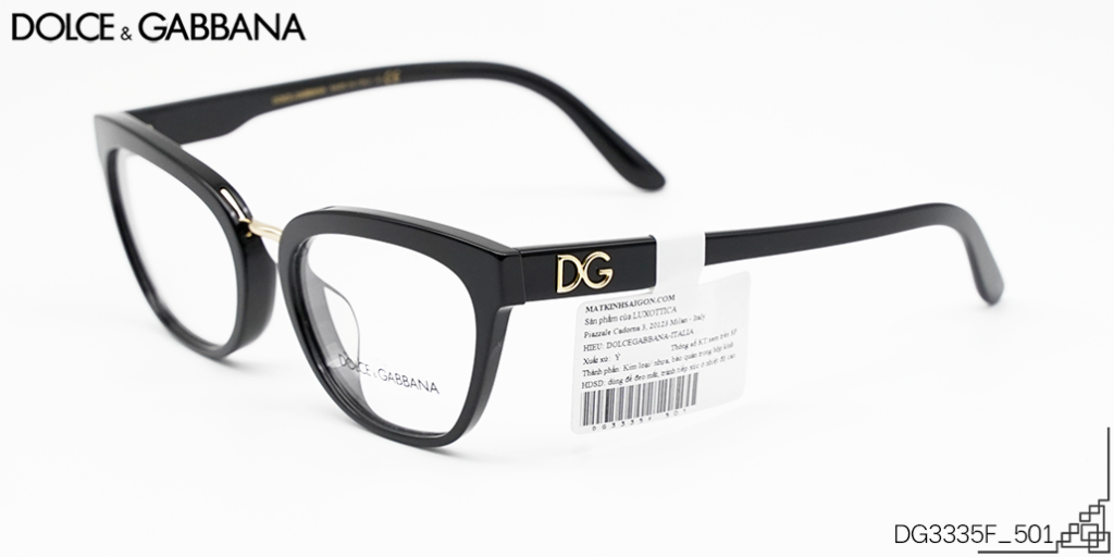 Gọng Kính Dolce & Gabbana DG3335F-501 - Hình 5