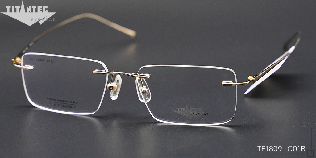 GỌNG KÍNH TITANTEC TF1809_C01B