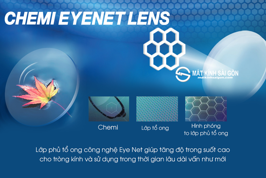 TRÒNG KÍNH 1.60 CHEMI U2 CRYSTAL COATED UV400 - Hình 4