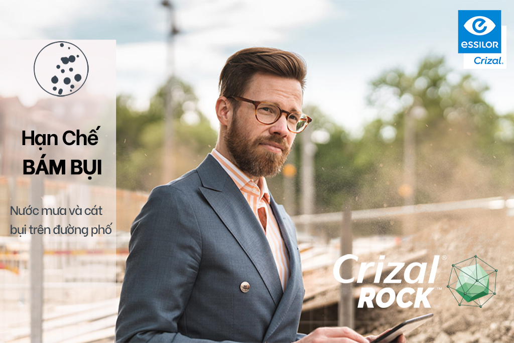 TRÒNG KÍNH 1.60 ESSILOR CRIZAL ROCK - Hình 6