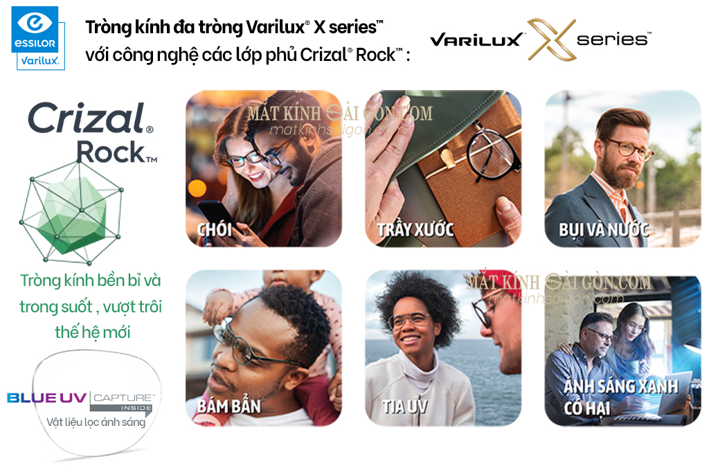 KÍNH ĐA TRÒNG 1.50 ESSILOR VARILUX X SERIES - Hình 8